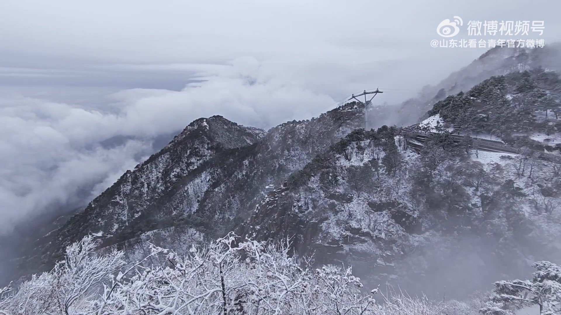 db真人官网-效仿泰山队,泰山队球迷组织连续18年登泰山,山顶体感温度零下